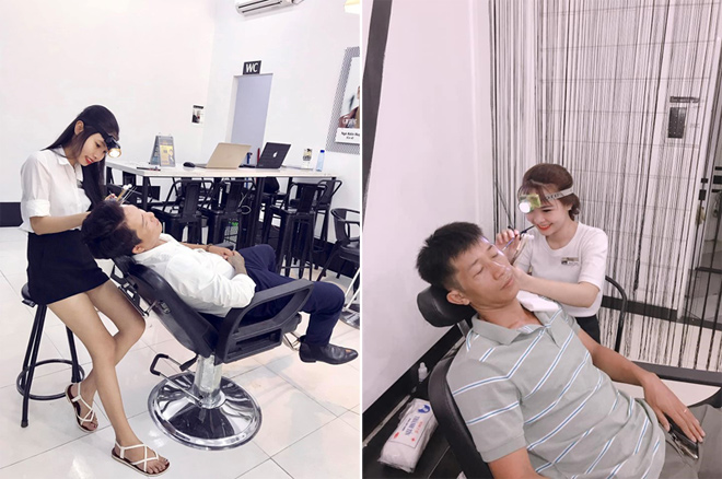 Các skinner tại 30Shine được đào tạo lấy ráy tai công nghệ mới, đây cũng là dịch vụ rất được yêu thích tại hệ thống