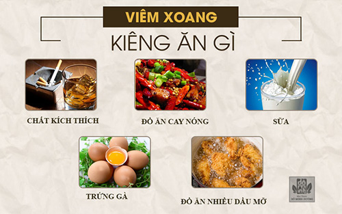 Viêm xoang kiêng ăn gì? Đâu là cách điều trị chuyên sâu, không tái phát? - 2