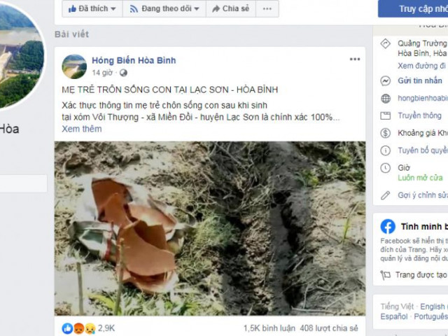 Tin tức trong ngày - Đưa thông tin "chôn sống con" sai sự thật sẽ bị xử lý thế nào?