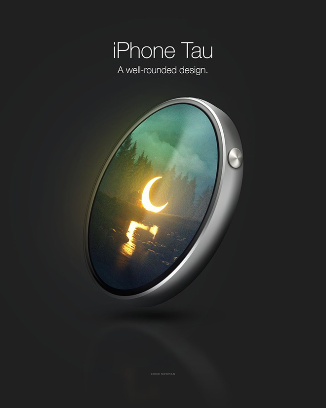 iPhone Tau - chiếc điện thoại lấy cảm hứng từ đồng hồ, không gì là không thể - 2