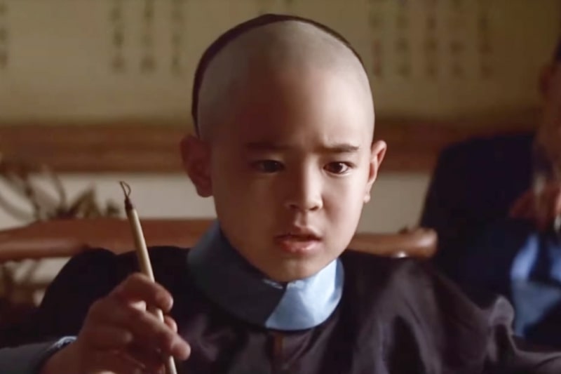 Ngay từ khi còn nhỏ, Càn Long đã được hoàng đế Khang Hy vô cùng sủng ái (ảnh từ phim truyền hình Trung Quốc)
