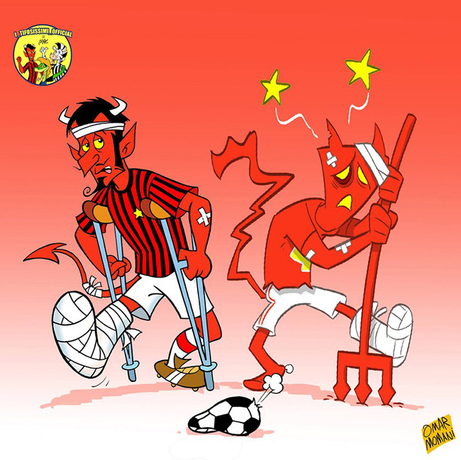 MU và AC Milan những con "quỷ" một thời của bóng đá thế giới đang chìm dần vào bóng tối.