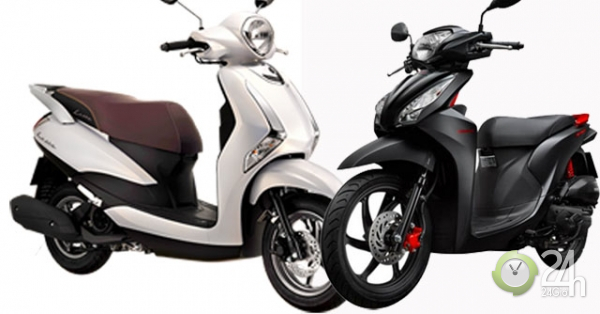 Nên mua Yamaha Latte hay Honda Vision tặng nửa kia ngày 20/10?