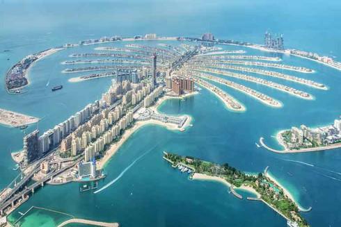 Đảo nhân tạo Dubai được mệnh danh là kỳ quan thứ 8 thế giới.