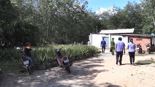  Lực lượng chức năng có mặt tại hiện trường