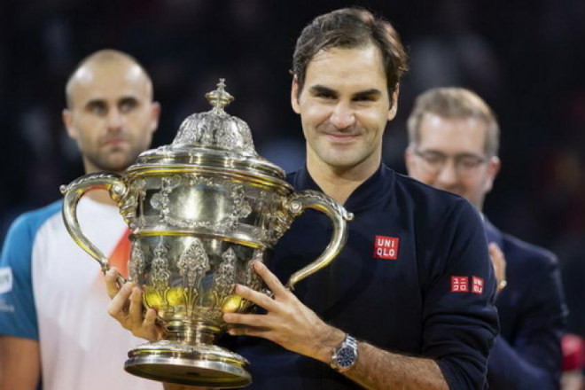 Federer đang giữ kỷ lục 9 lần vô địch trong 14 trận chung kết tham dự ở Basel Open