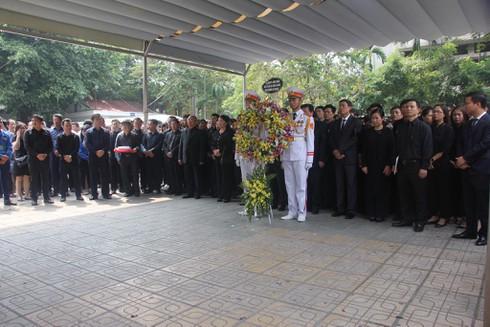 Những hình ảnh đầu tiên về Lễ tang cố Thứ trưởng Bộ GD&ĐT Lê Hải An - 1