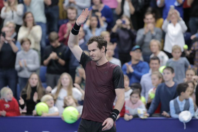 Murray vỡ òa cảm xúc trong giây phút đăng quang European Open