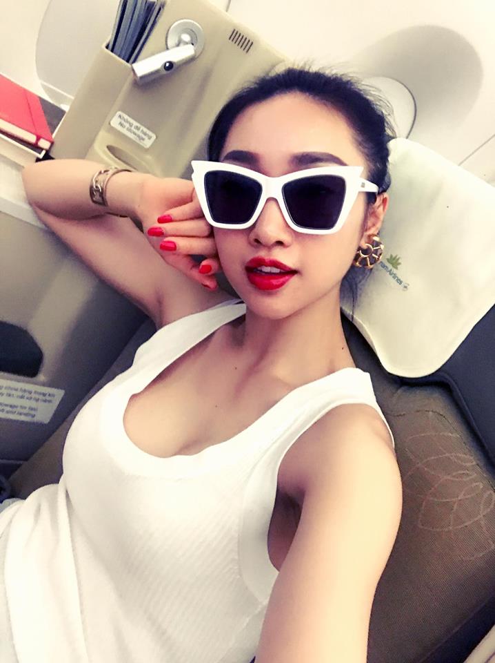 Thùy Chang có cuộc
sống dư dả, thời trang sành điệu