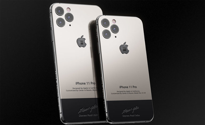 Chiếc iPhone 11 Pro Max cho fan cuồng Steve Jobs, giá xấp xỉ 174 triệu đồng - 1