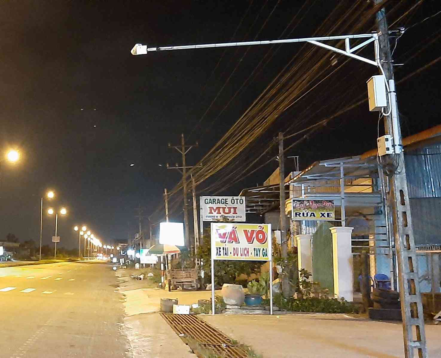 Một camera giám sát trên địa bàn tỉnh Vĩnh Long