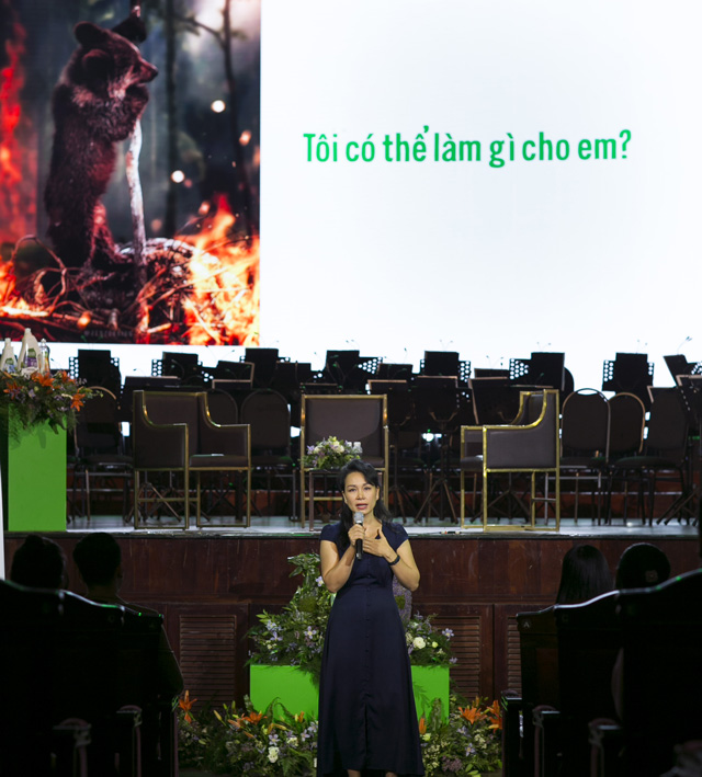 Chuyên gia Trần Lan Hương chia sẻ nỗi đau khi chứng kiến nạn cháy rừng Amazon tại workshop của thương hiệu chăm sóc gia đình Seventh Generation