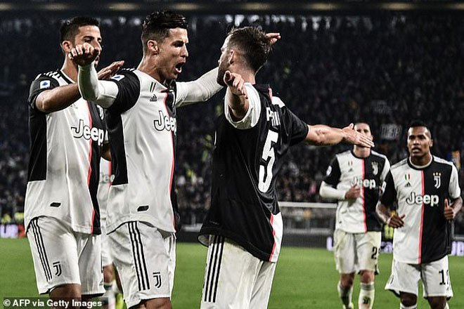 Juventus đang "vào guồng" với chuỗi trận toàn thắng