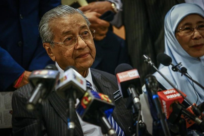 Thủ tướng Malaysia Mahathir Mohamad. Ảnh: MALAYMAIL