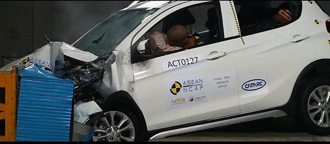 Vinfast mang xe đi kiểm định chất lượng ASEAN NCAP - 3