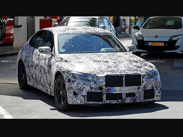 Tin tức ô tô - BMW M3 thế hệ mới (G80) lộ ảnh chạy thử trước ngày ra mắt