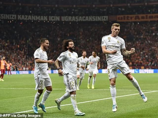 Bóng đá cúp C1, Galatasaray - Real Madrid: Người hùng khó ngờ, soán ngôi ấn tượng