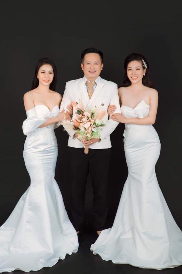 Thực hư đám cưới “1 ông 2 bà” gây xôn xao mạng xã hội Việt - 1