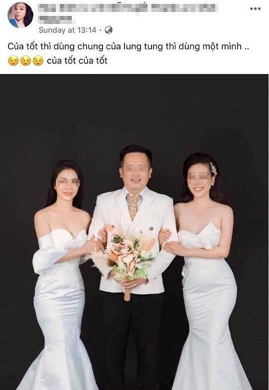 Thực hư đám cưới “1 ông 2 bà” gây xôn xao mạng xã hội Việt - 6