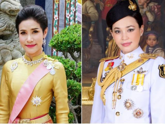 Hoàng quý phi Thái Lan lẻ loi trước ngày bị phế truất, nhà vua sánh đôi bên hoàng hậu
