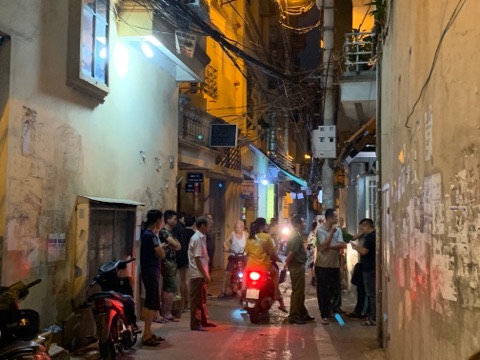 Hiện trường nơi xảy ra vụ việc