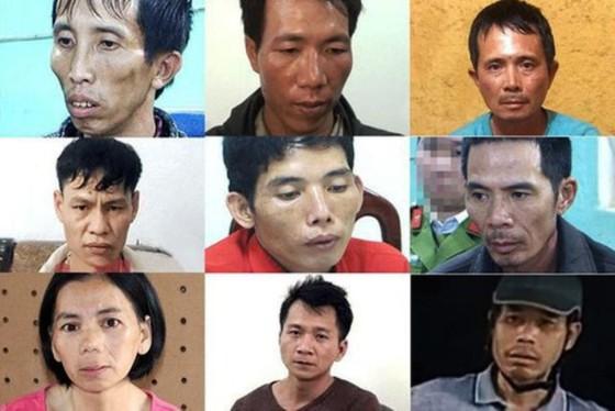9 bị can trong vụ án sát hại nữ sinh đi giao gà ở Điện Biên.