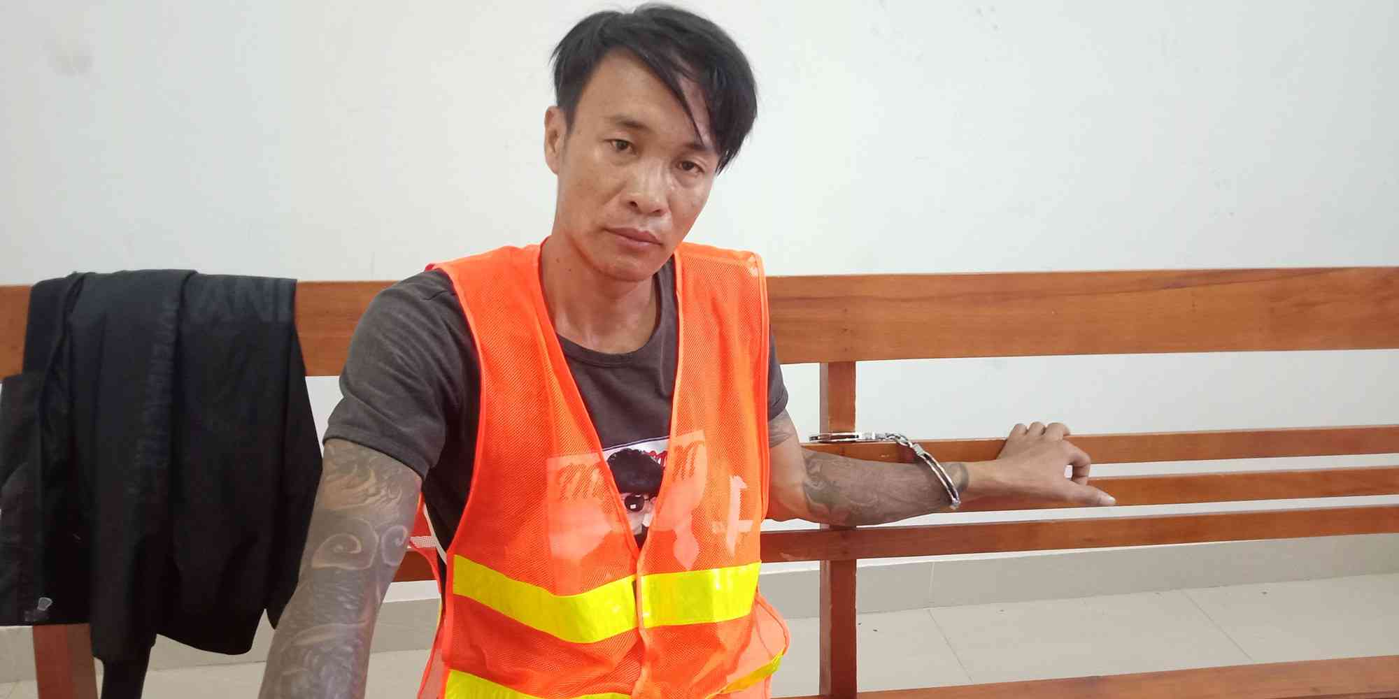 Lê Trịnh Anh Duy tại cơ quan điều tra
