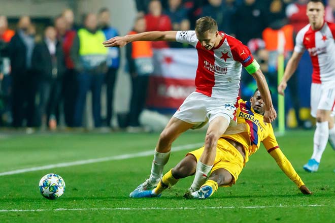 Trực tiếp bóng đá Cúp C1, Slavia Prague - Barcelona: Những phút cuối chao đảo (Hết giờ) - 30