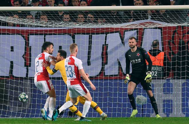 Messi mở tỷ số từ sớm cho Barca
