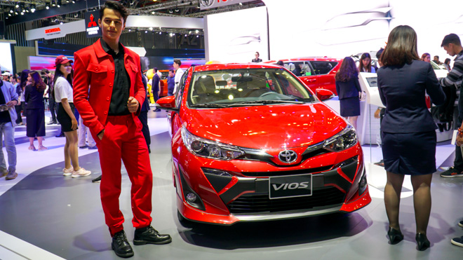 Toyota Vios phiên bản nâng cấp mới xuất hiện tại VMS2019 - 1