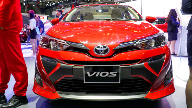 Toyota Vios phiên bản nâng cấp mới xuất hiện tại VMS2019 - 2