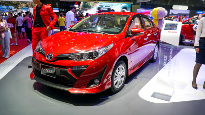 Toyota Vios phiên bản nâng cấp mới xuất hiện tại VMS2019 - 6