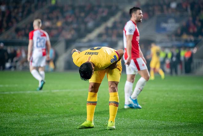 Trực tiếp bóng đá Cúp C1, Slavia Prague - Barcelona: Những phút cuối chao đảo (Hết giờ) - 14