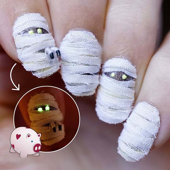 Gợi ý 10 mẫu nail đẹp - độc - lạ cho Halloween nàng sẽ thích mê - 1