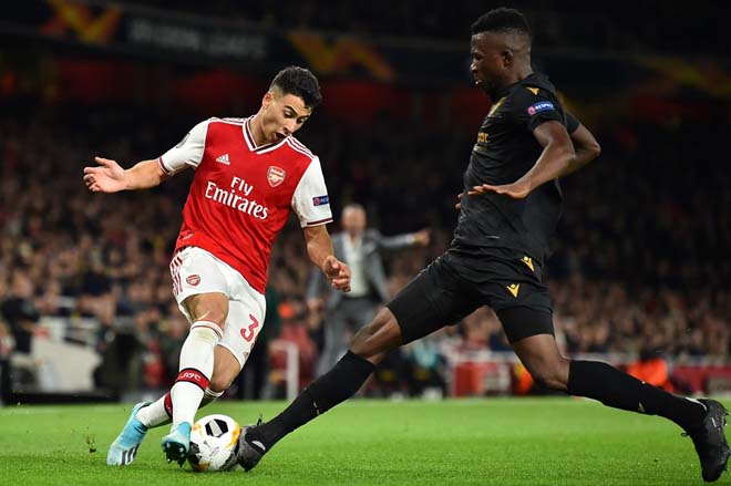 Trực tiếp bóng đá Arsenal - Vitoria Guimaraes: Bùng nổ phút bù giờ (Hết giờ) - 23