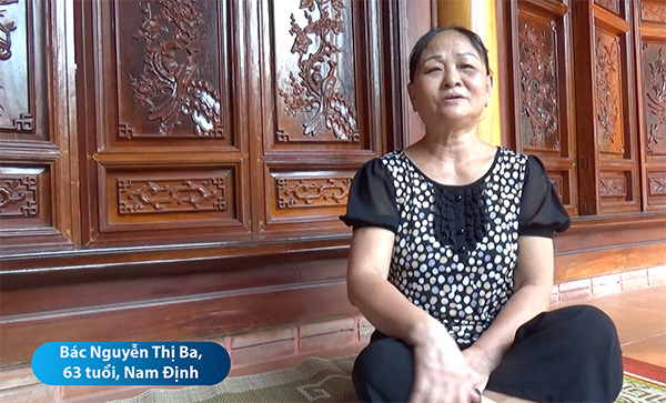 Bác Nguyễn Thị Ba đã thoát khỏi cơn đau thoái hoá khớp nhờ viên xương khớp Bách Niên Kiện