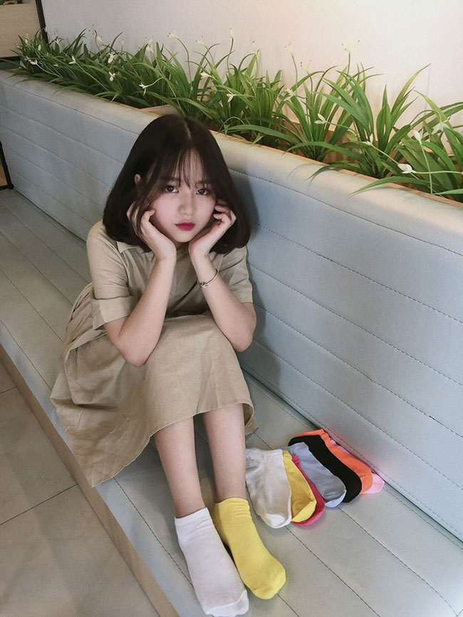 Hoặc là trông thật &#34;cute&#34;; trẻ con