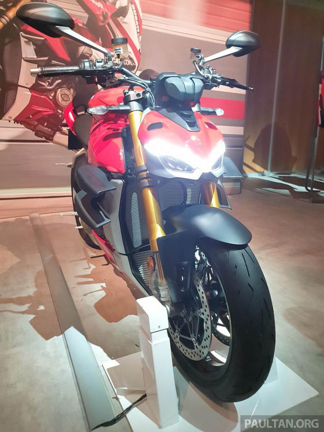 2020 Ducati Streetfighter V4 ra mắt, công suất 208 mã lực, trang bị cánh gió trên xe đua - 4