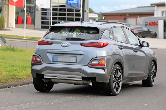 Hyundai Kona N 2020 lộ ảnh chạy thử không ngụy trang - 3