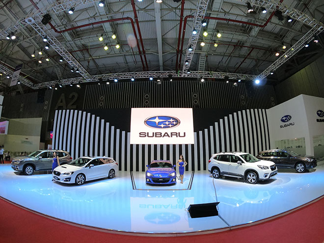 Subaru Việt Nam trưng bày mẫu xe Levorg 2.0 GTS tại VMS 2019 - 4