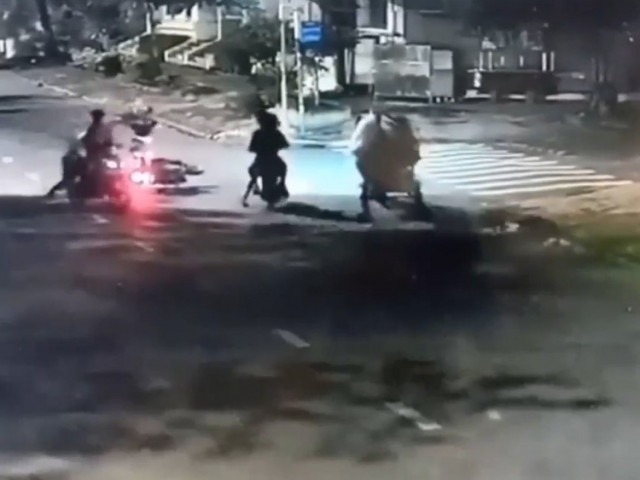 Pháp luật - Giật túi xách bất thành, nhóm thanh niên dùng bình xịt hơi cay tấn công nạn nhân