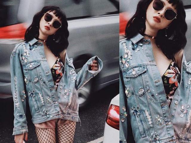 Thời trang - Mặc quần tất mỏng nơi đông người, mỹ nhân Việt khiến người nhìn "đỏ mặt"