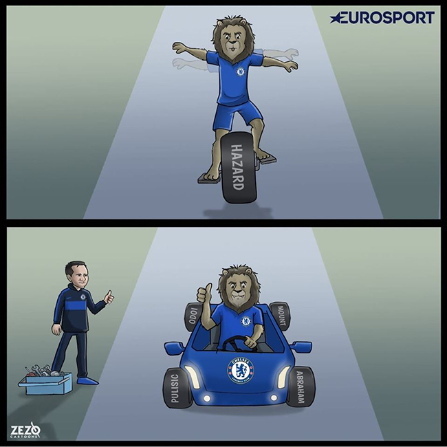 Chelsea đang ngày càng thăng hoa dưới bàn tay của huyền thoại Lampard.
