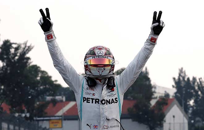 Lewis Hamilton vô địch Mexican GP 2019