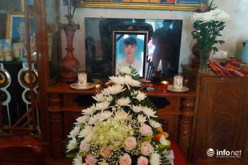 Di ảnh của Nguyễn Đình Lượng tại xã Thanh Lộc, huyện Can Lộc - được cho là 1 trong số 39 nạn nhân tử nạn.