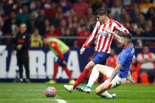 Morata lập công nhưng Atletico rơi chiến thắng