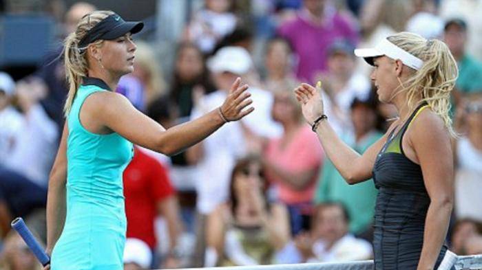 Sharapova và Wozniacki đã phải nghỉ thi đấu khá nhiều trong năm nay vì chấn thương