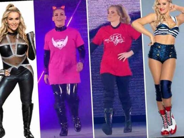 Ngã ngửa: Dàn mỹ nhân WWE ăn mặc gây choáng khi đấu ở Trung Đông