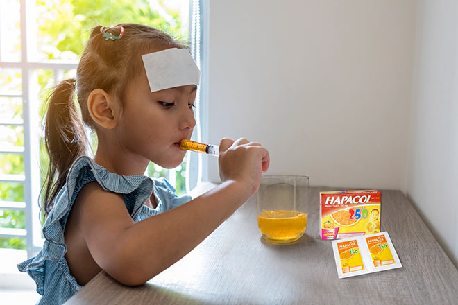 Vì sao các mẹ chọn Hapacol 250 cho trẻ khi sốt? - 1