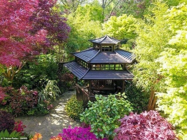 Kinh doanh - Cặp vợ chồng già biến vườn nhà thành kiệt tác nghệ thuật khiến ai cũng ngưỡng mộ